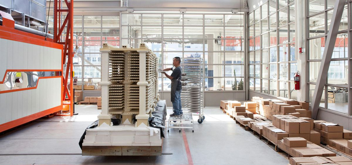 Heath Ceramics Tile Factory Tour - San Francisco