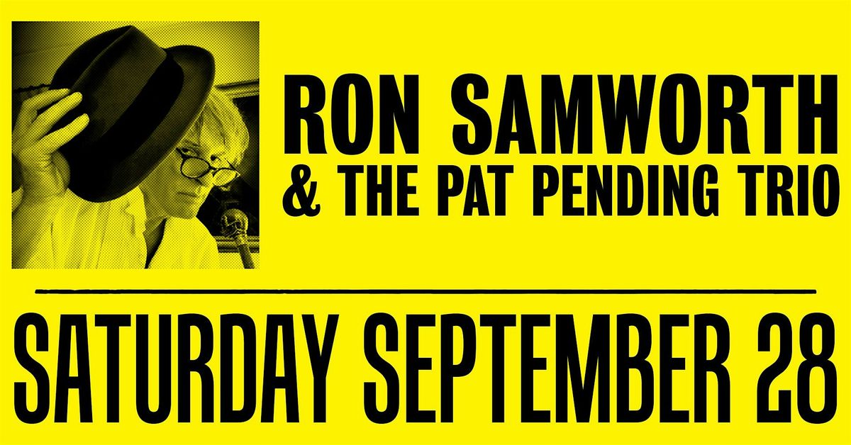 The Infidels Presents: Ron Samworth & Pat Pending  at All-City Athletics