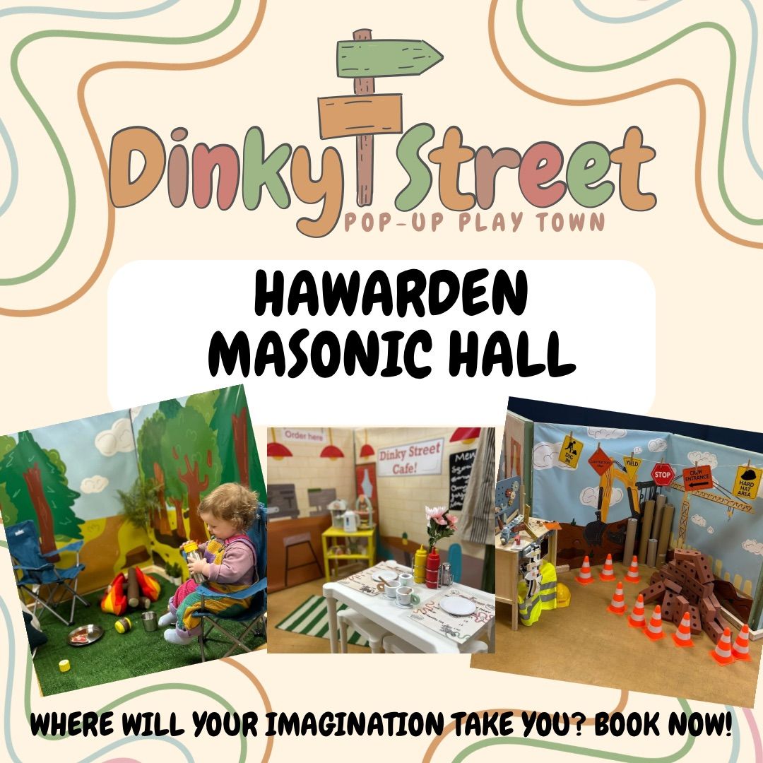 Dinky Street Pop-up play town Hawarden