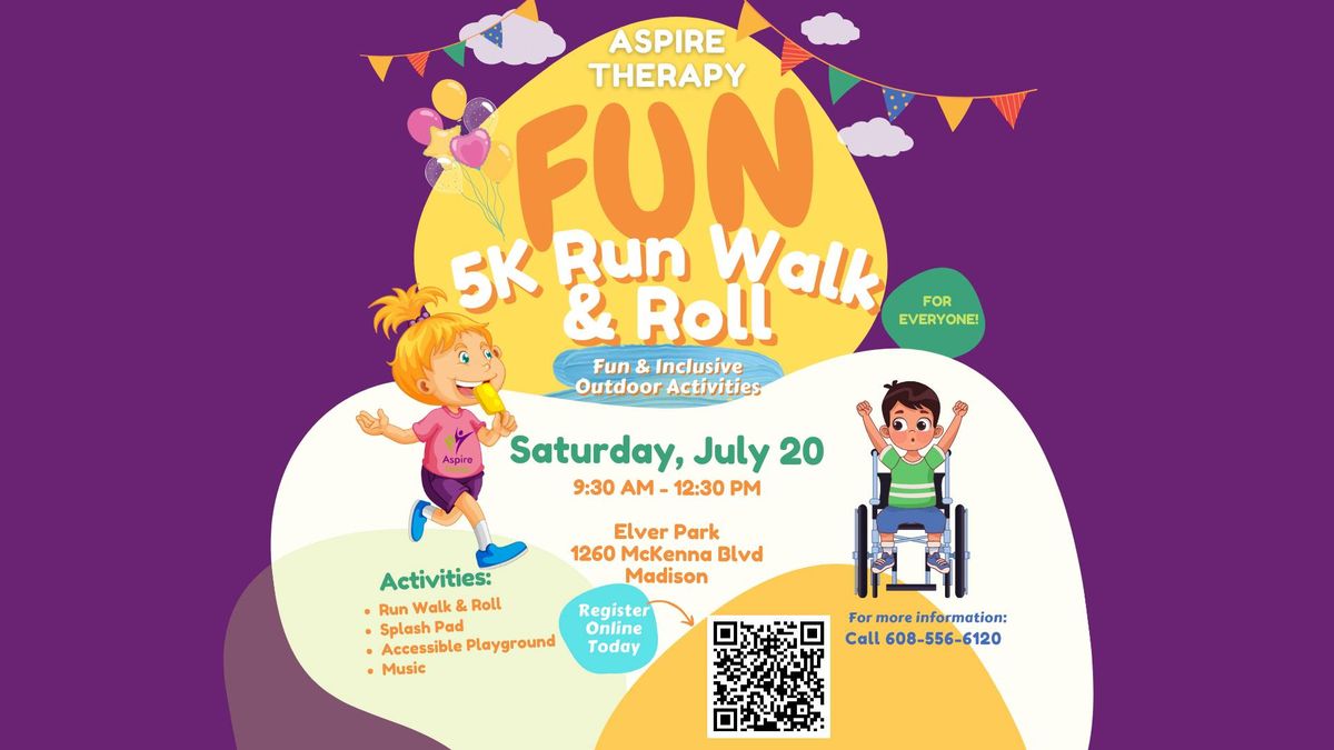 Aspire Therapy Fun 5K Run, Walk, & Roll