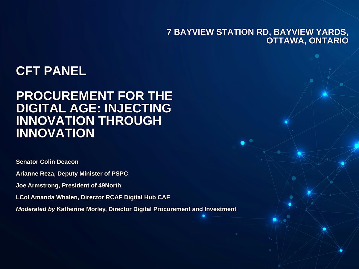 CFT Panel - Procurement for the Digital Age