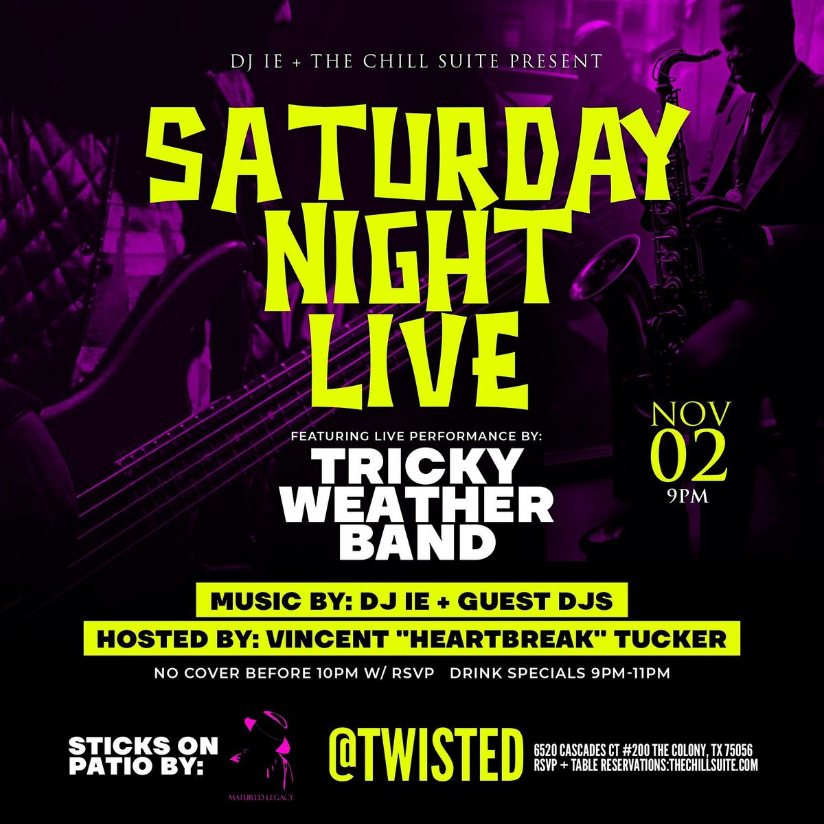 Suite Saturdays @ Twisted