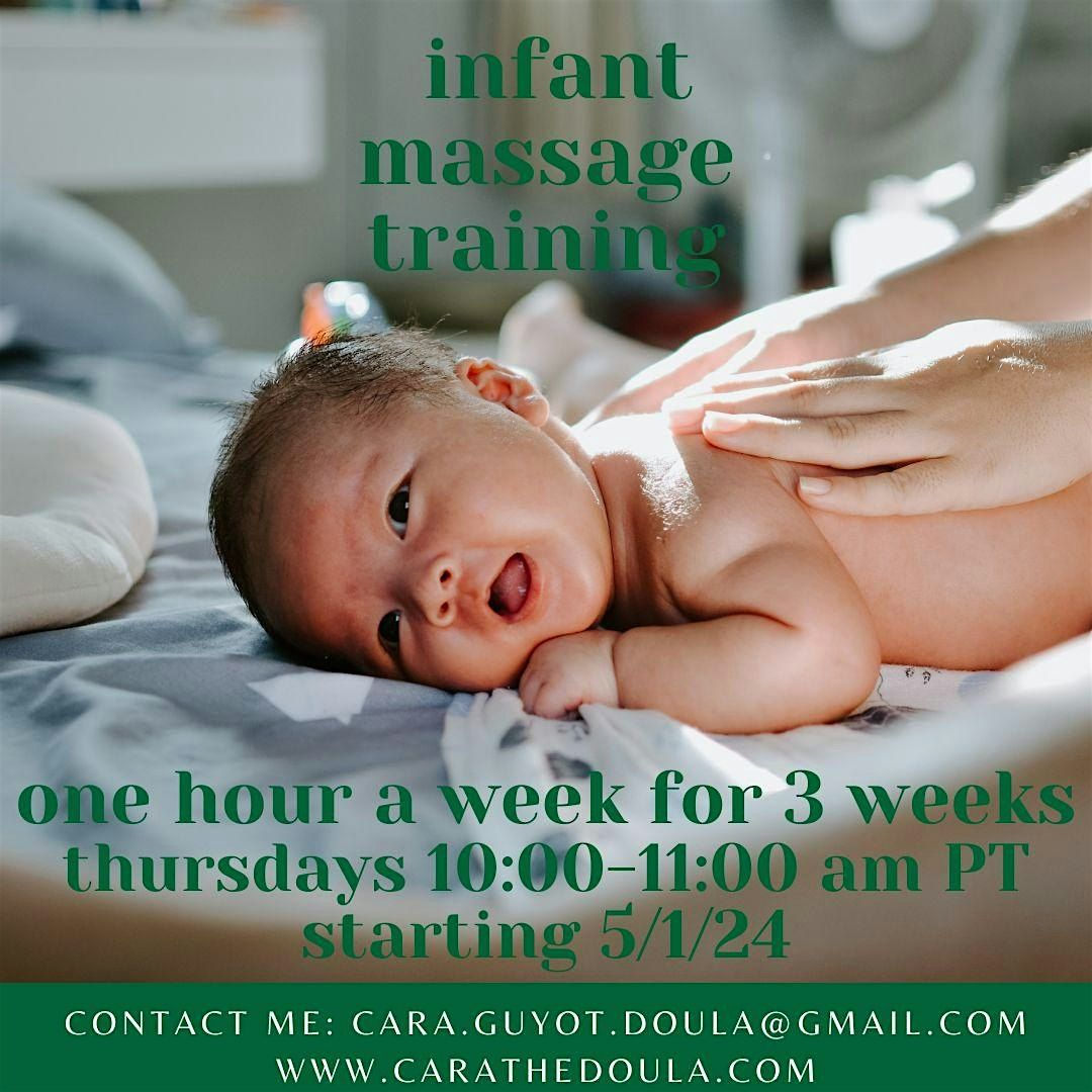 Infant Massage Workshop (via Zoom)