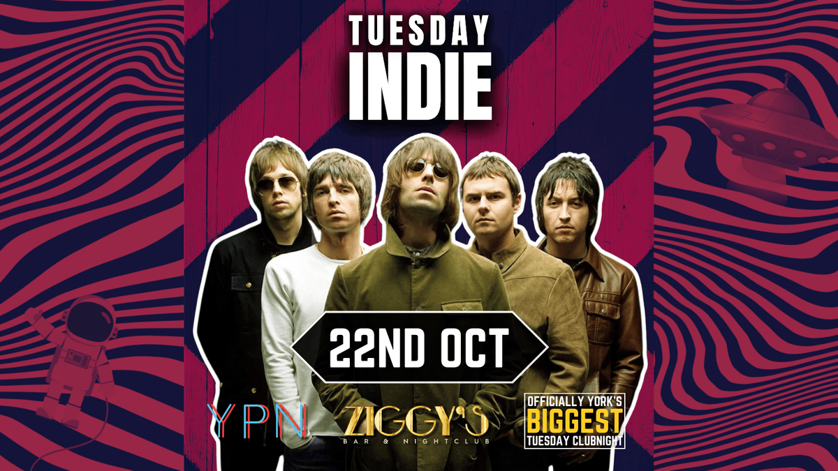 Tuesday Indie at Ziggy's - 22nd October