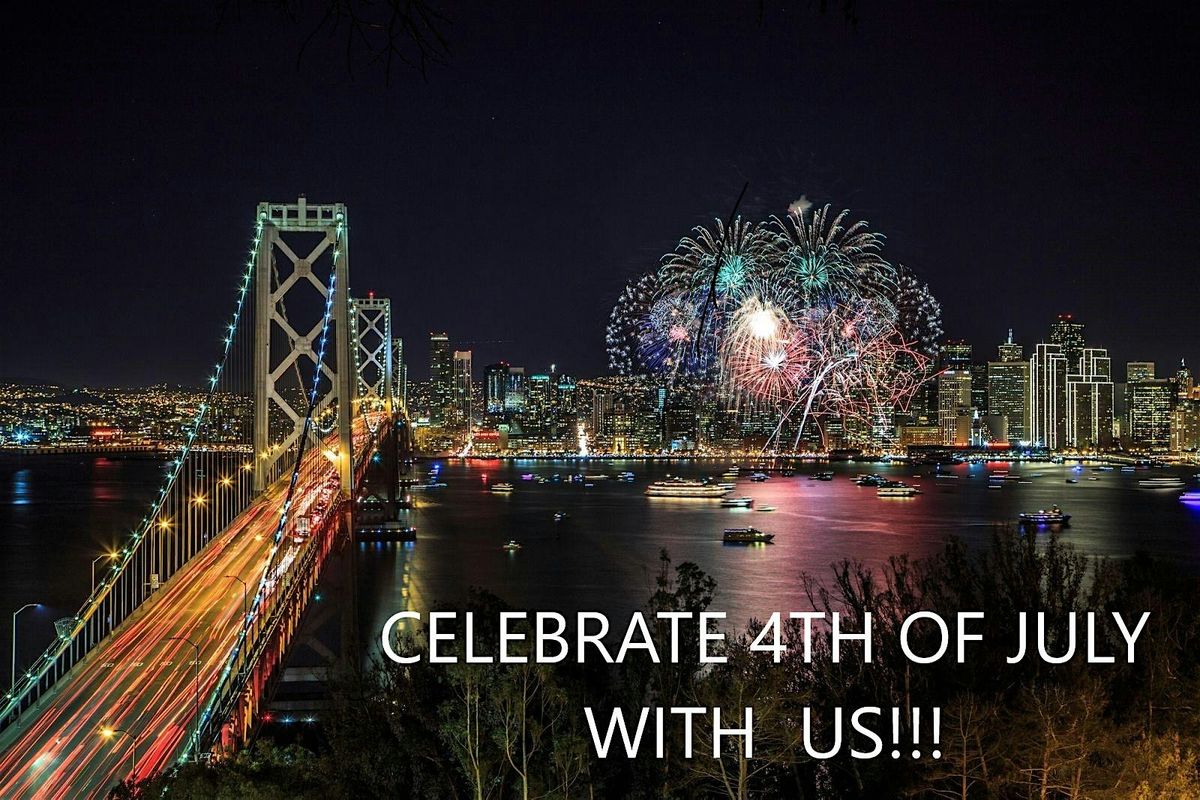 4th of July 2024 San Francisco Fireworks Celebration Boat Cruise