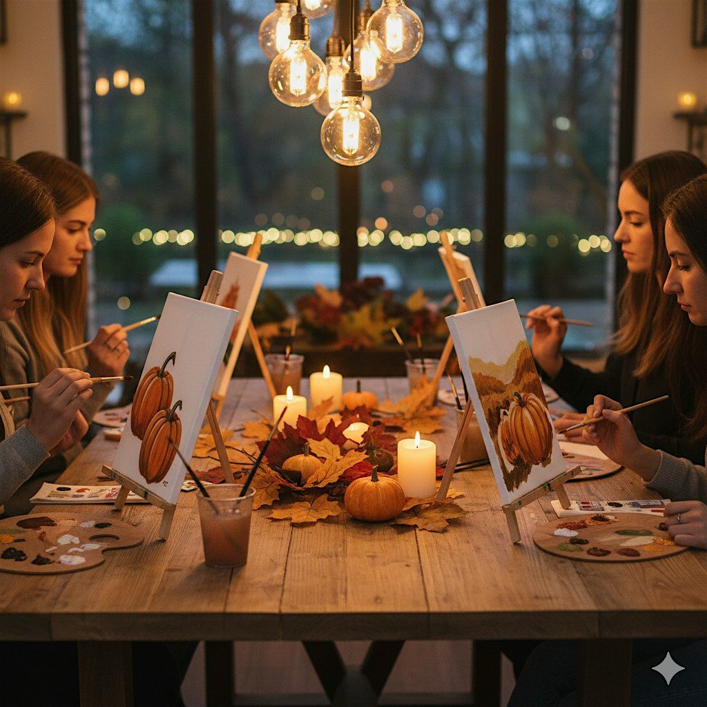 Autumn Paint and sip coffee