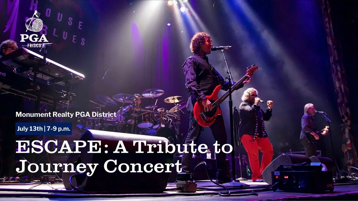 ESCAPE: A Tribute to Journey Concert