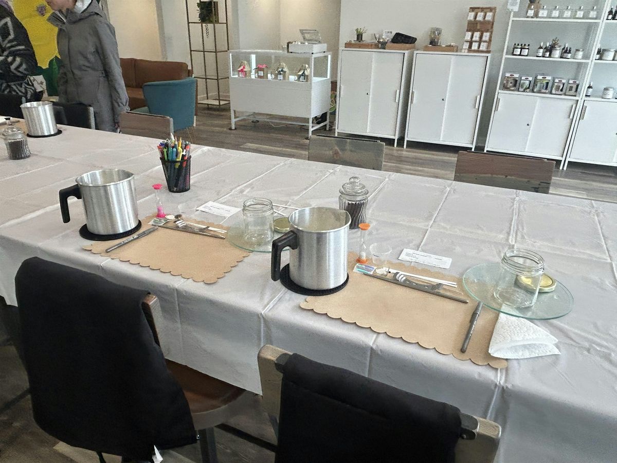 Candle-Making (Pour & Sip) Workshop