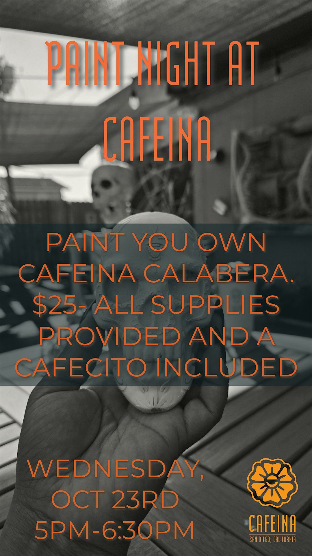 Paint Night at Cafeina