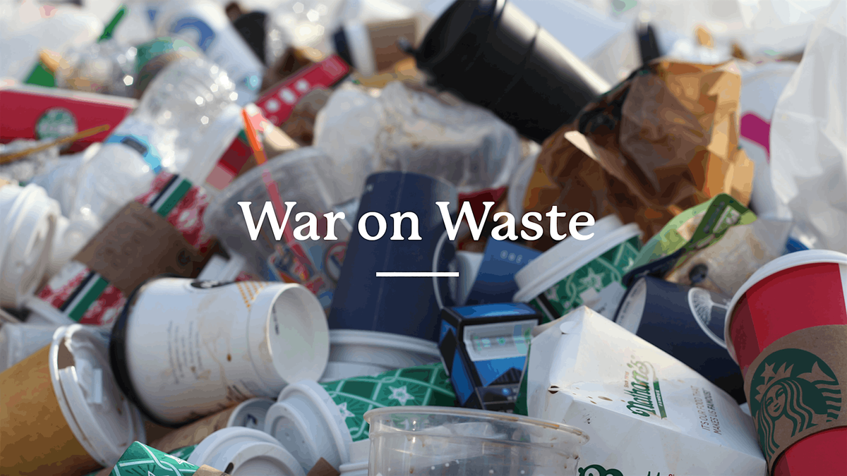 Plandeldagen 2024: War on Waste, straat schoonmaken