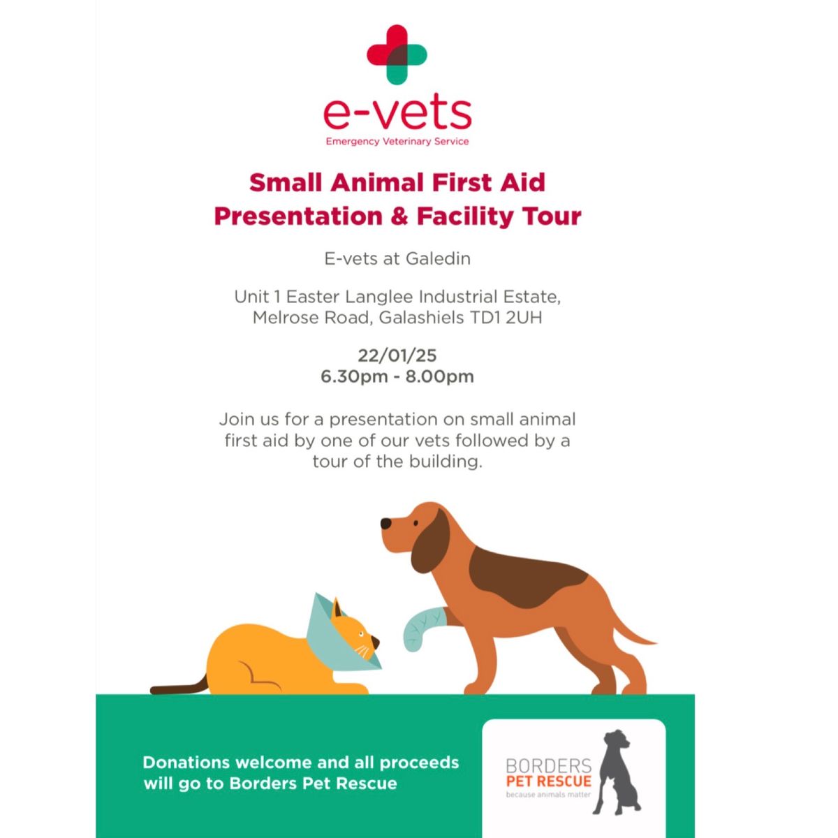 Small Animal First Aid Presentation and Facility Tour