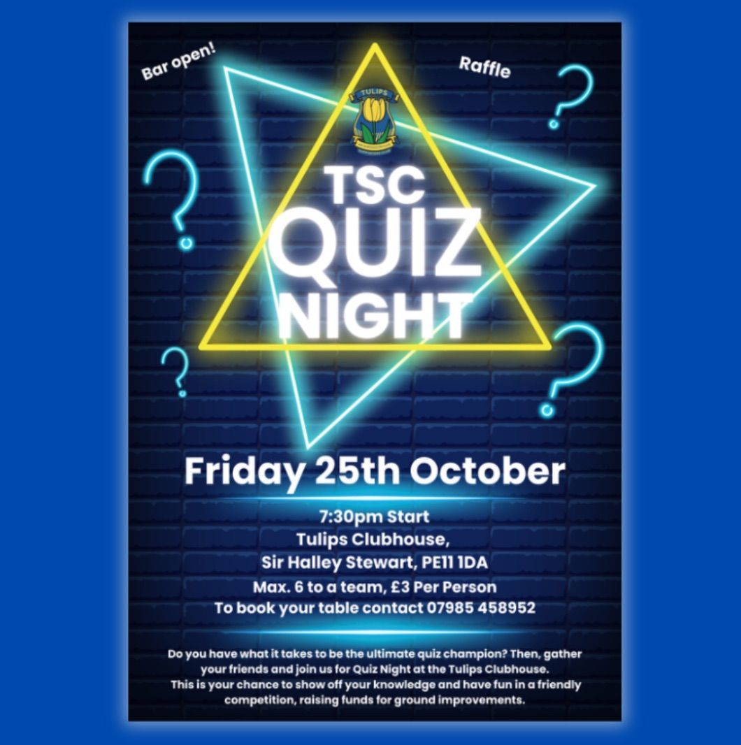 TSC Quiz Night \ud83d\ude4c\ud83c\udffc