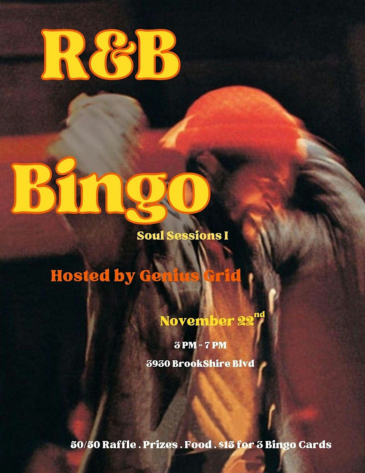 R&B Bingo Hosted by the Genius Grid