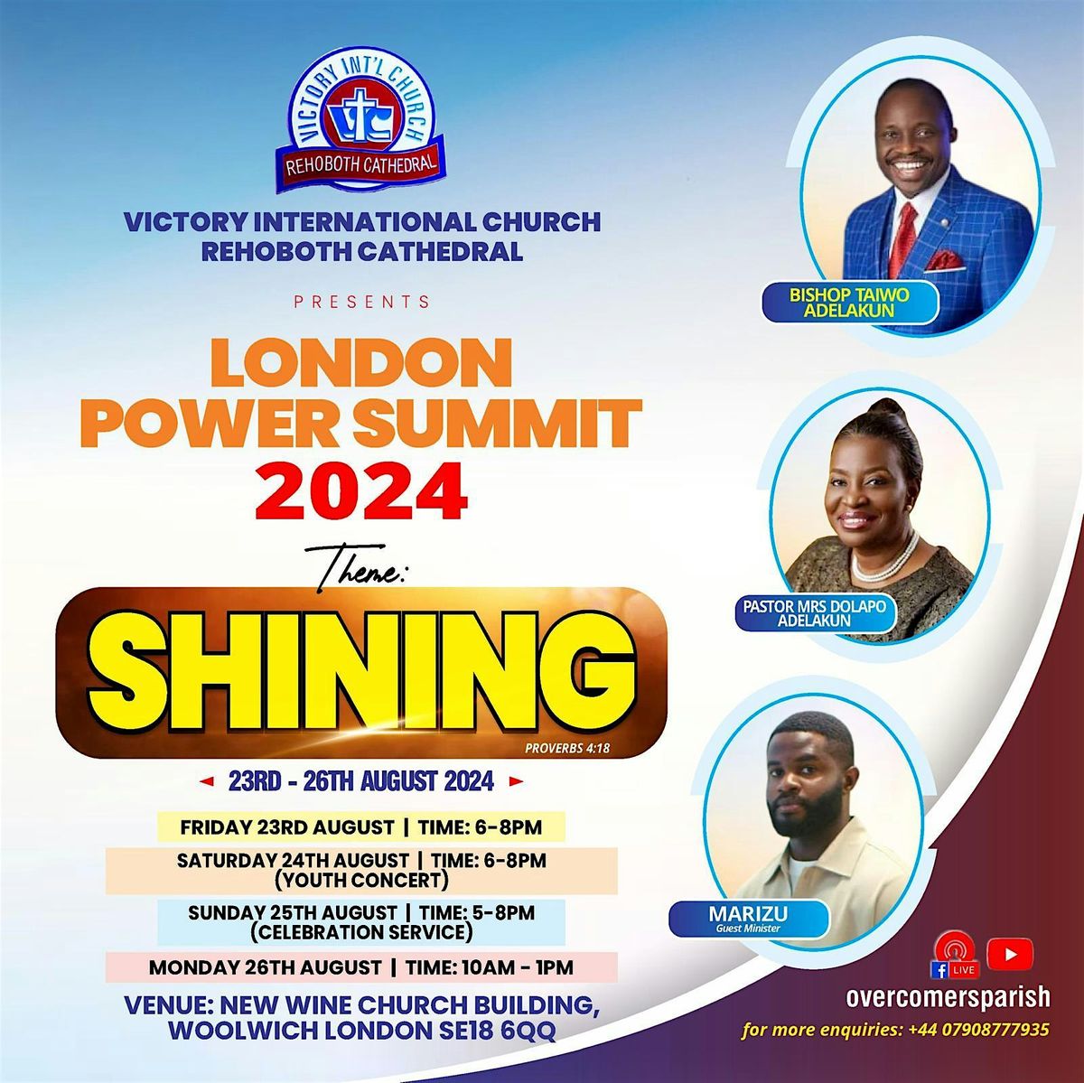 London Power Summit 2024 - Theme: Shining