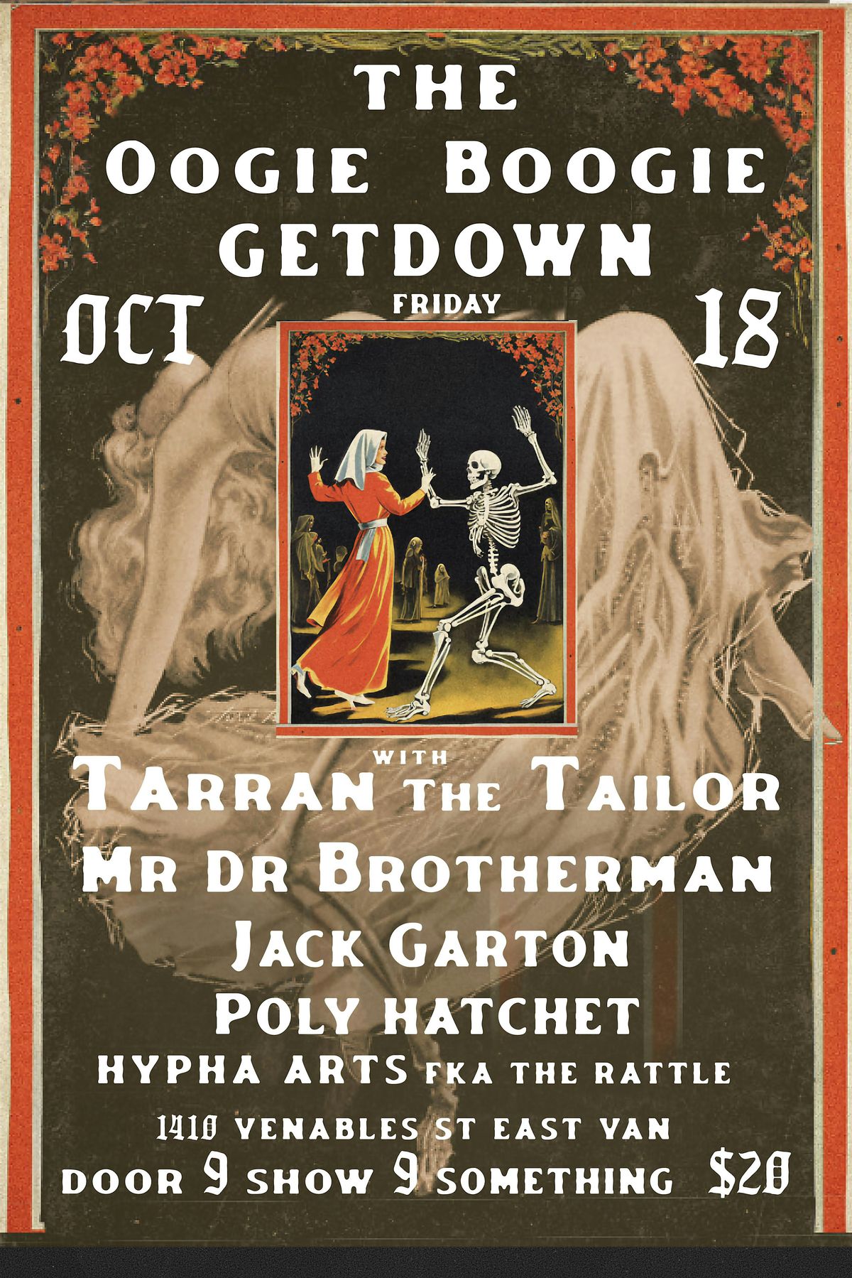 TARRAN THE TAILOR+MRDRBROTHERMAN+JACK GARTON+POLYHATCHET at HYPHA\/THERATTLE