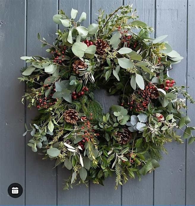 Festive wreath making workshop