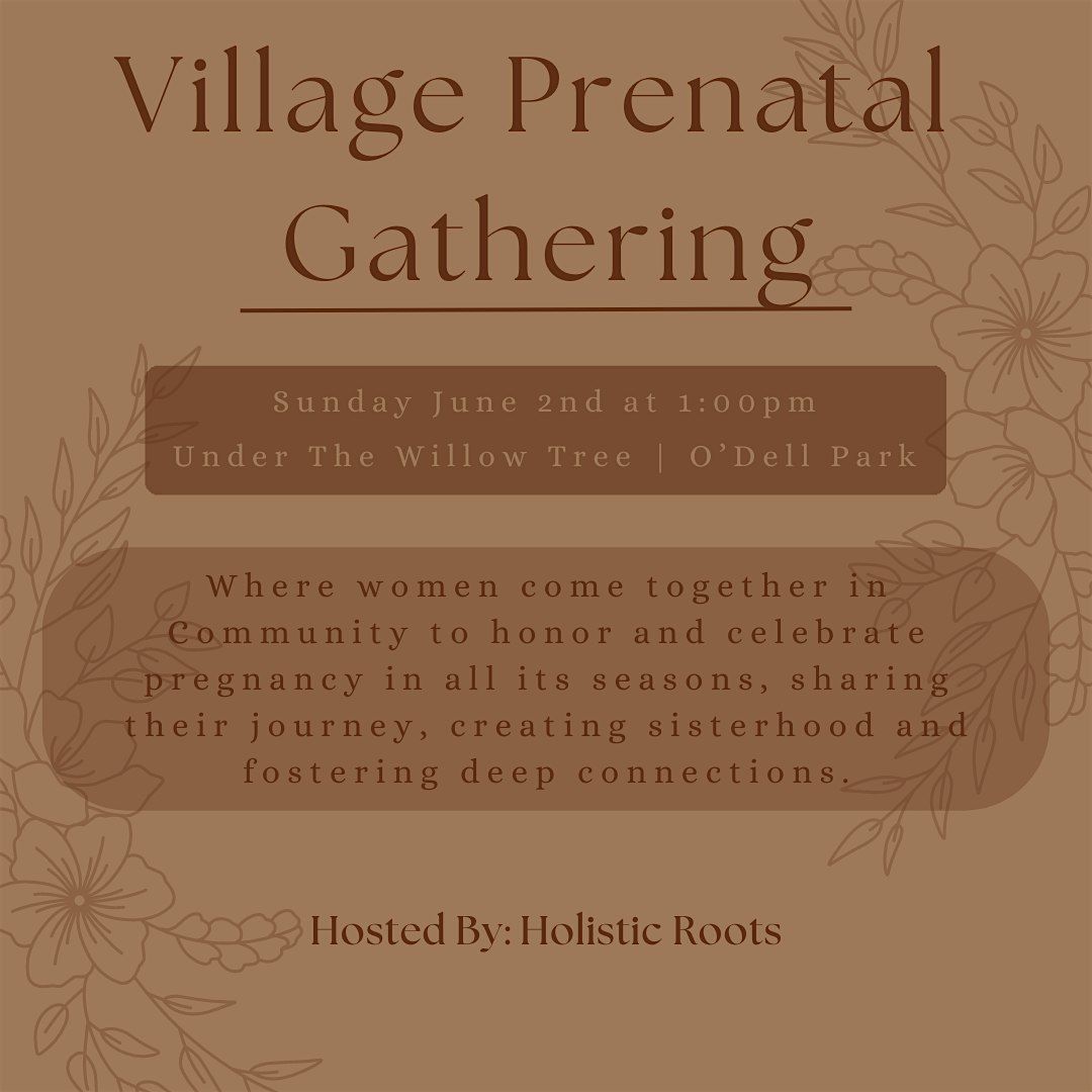 Village Prenatal Gathering