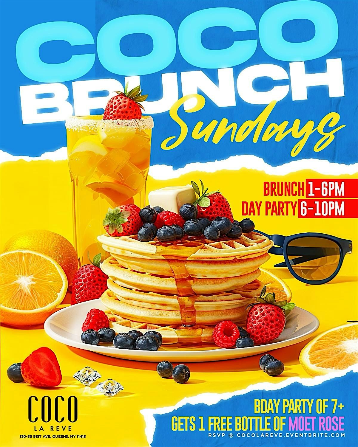 Brunch and Party at Coco la reve #Hollywoodbutta