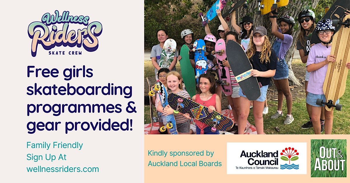 Wellness Riders South Auckland Skateboarding Programme (4 Weeks)
