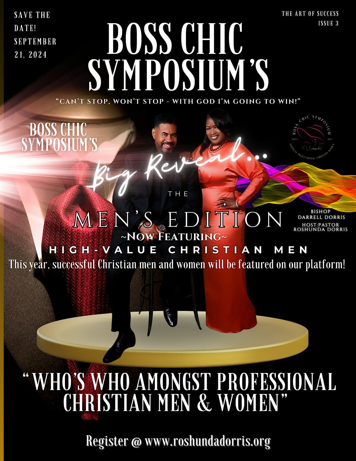 The 2024 Boss Chic Symposium Welcoming - "The Men's Edition\u201d & "Grownish"