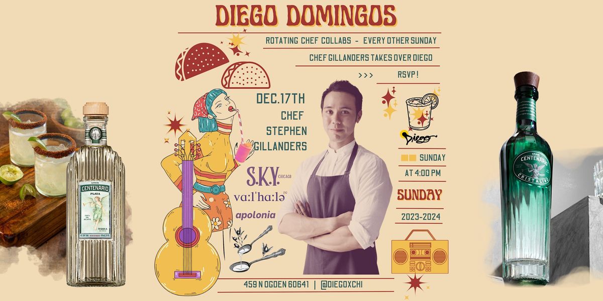 Stephen Gillanders Diego Domingos x Chef Stephen Gillanders x Gran Centenario, Diego ...