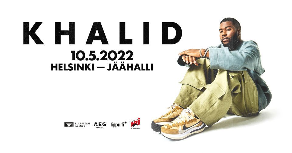 Khalid \/\/ Helsinki, J\u00e4\u00e4halli \/\/ 10.5.2022