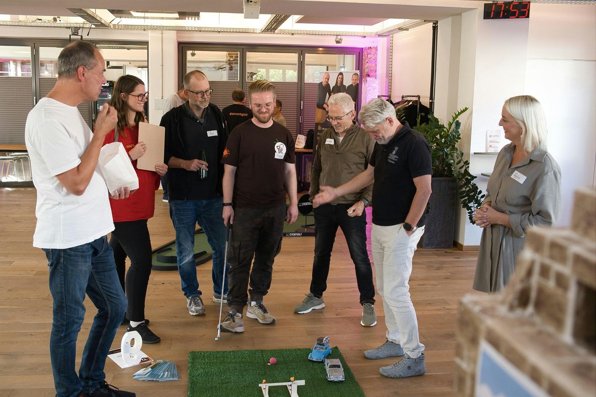 Eventgolf meets Gr\u00fcnder- und Technologiezentrum Solingen