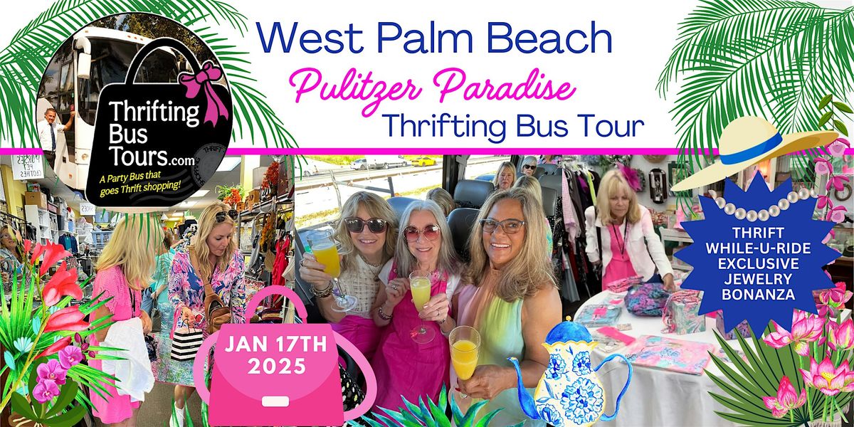 1\/17 Thrifting Bus Board: Sarasota, Pt.Charlotte going to West Palm Beach