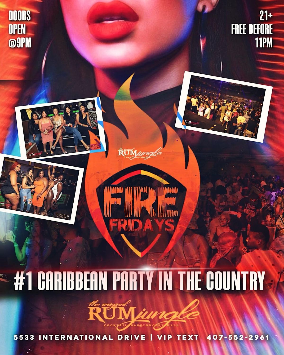 Fire Fridays #1 Caribbean Party in Orlando Fl