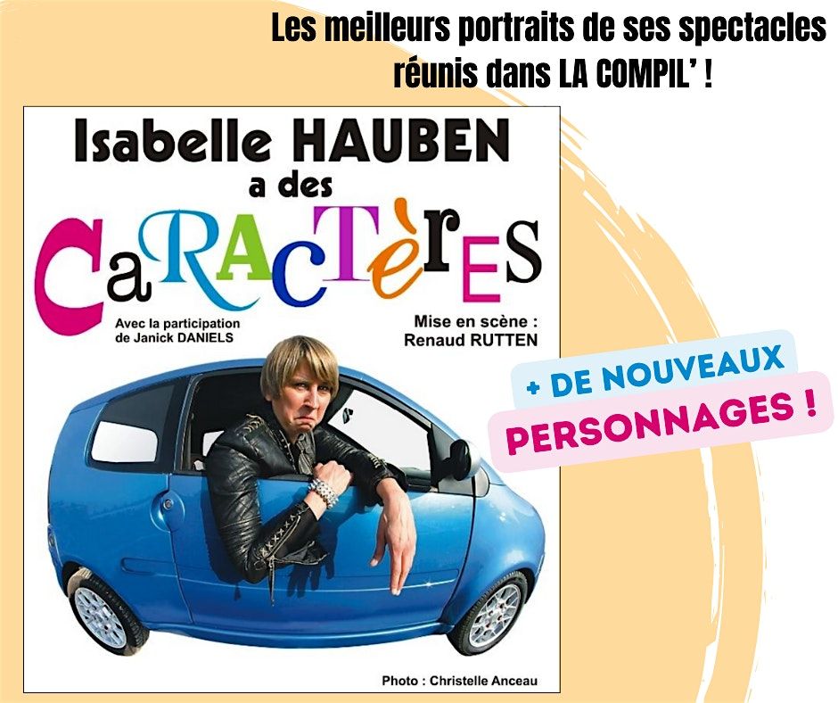 "Isabelle Hauben a des CarACT\u00e8rEs" La Compil'