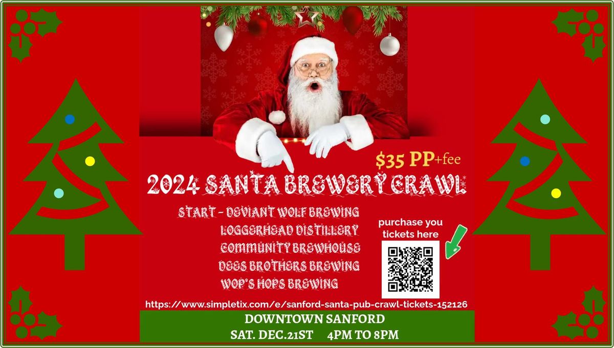 SANFORD SANTA BREWERY CRAWL