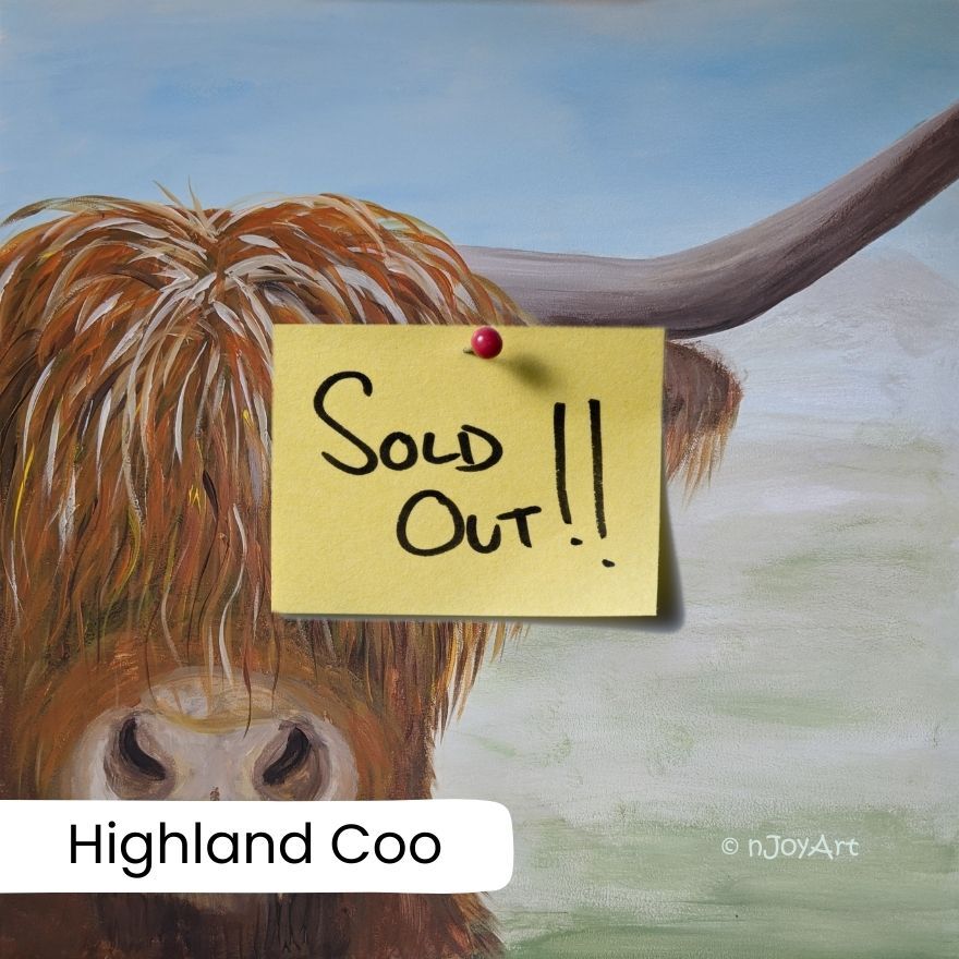 PAINT & PROSECCO at Dunchurch Social Club - Highland Coo