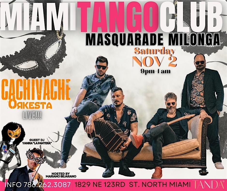 Direct from Buenos Aires Cachivache Orkesta live @ Miami Tango Club milonga