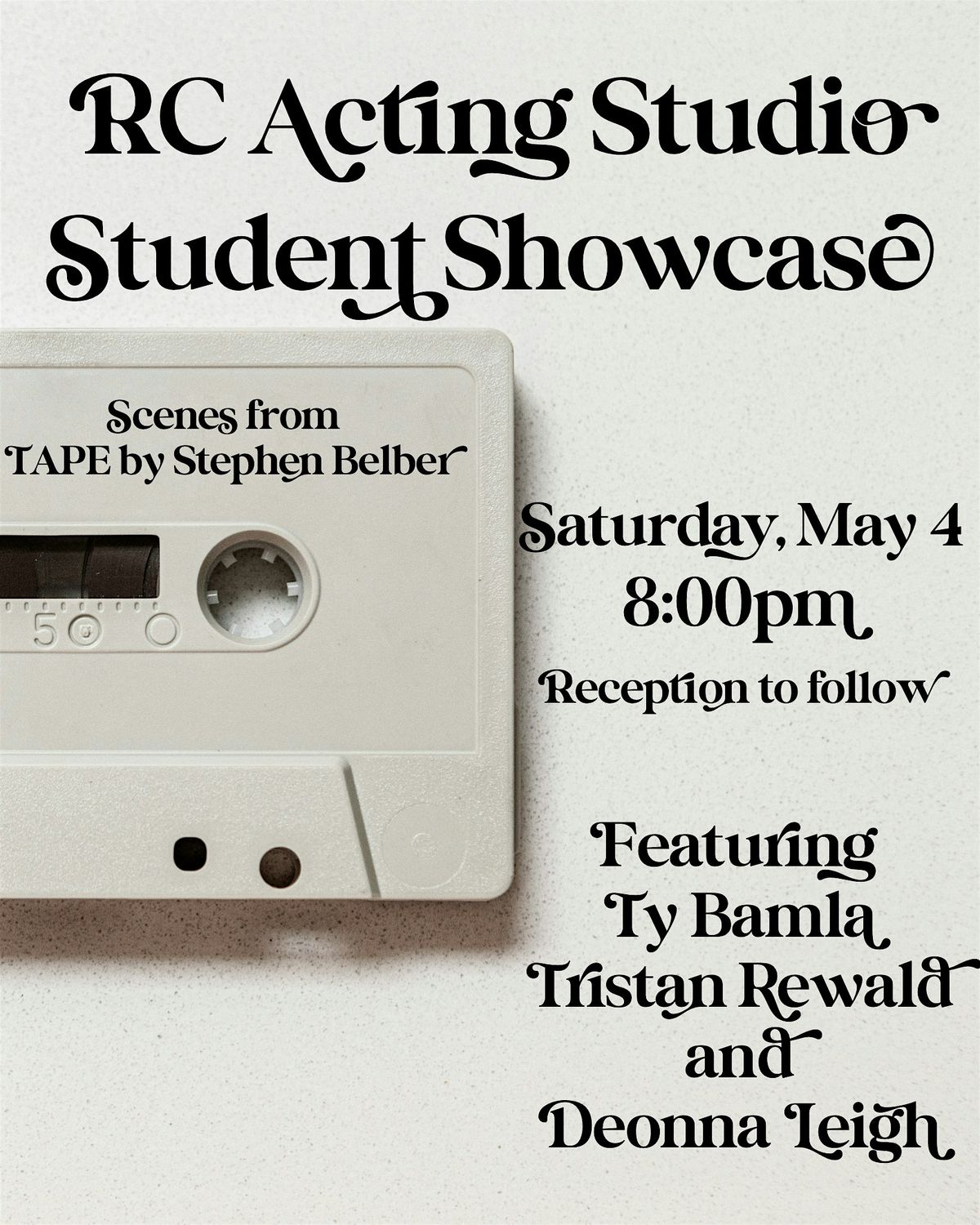 Student Showcase- RC Acting Studio
