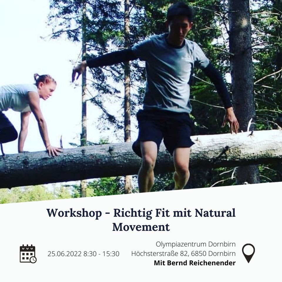 Richtig Fit mit Natural Movement, Olympiazentrum Vorarlberg, Dornbirn