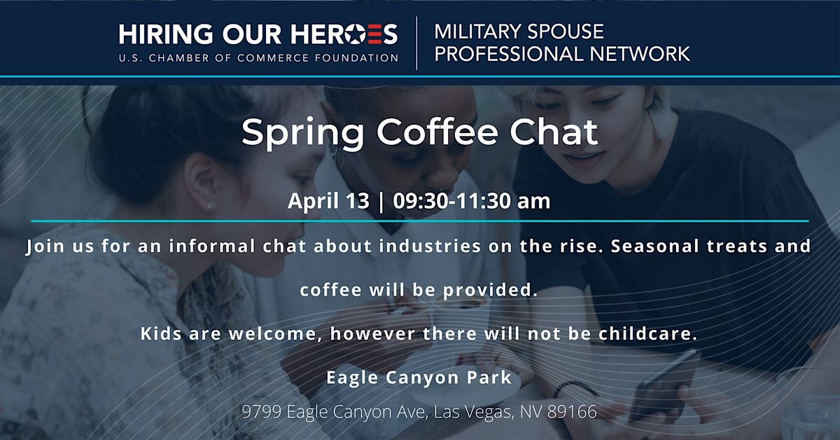Spring Coffee Chat
