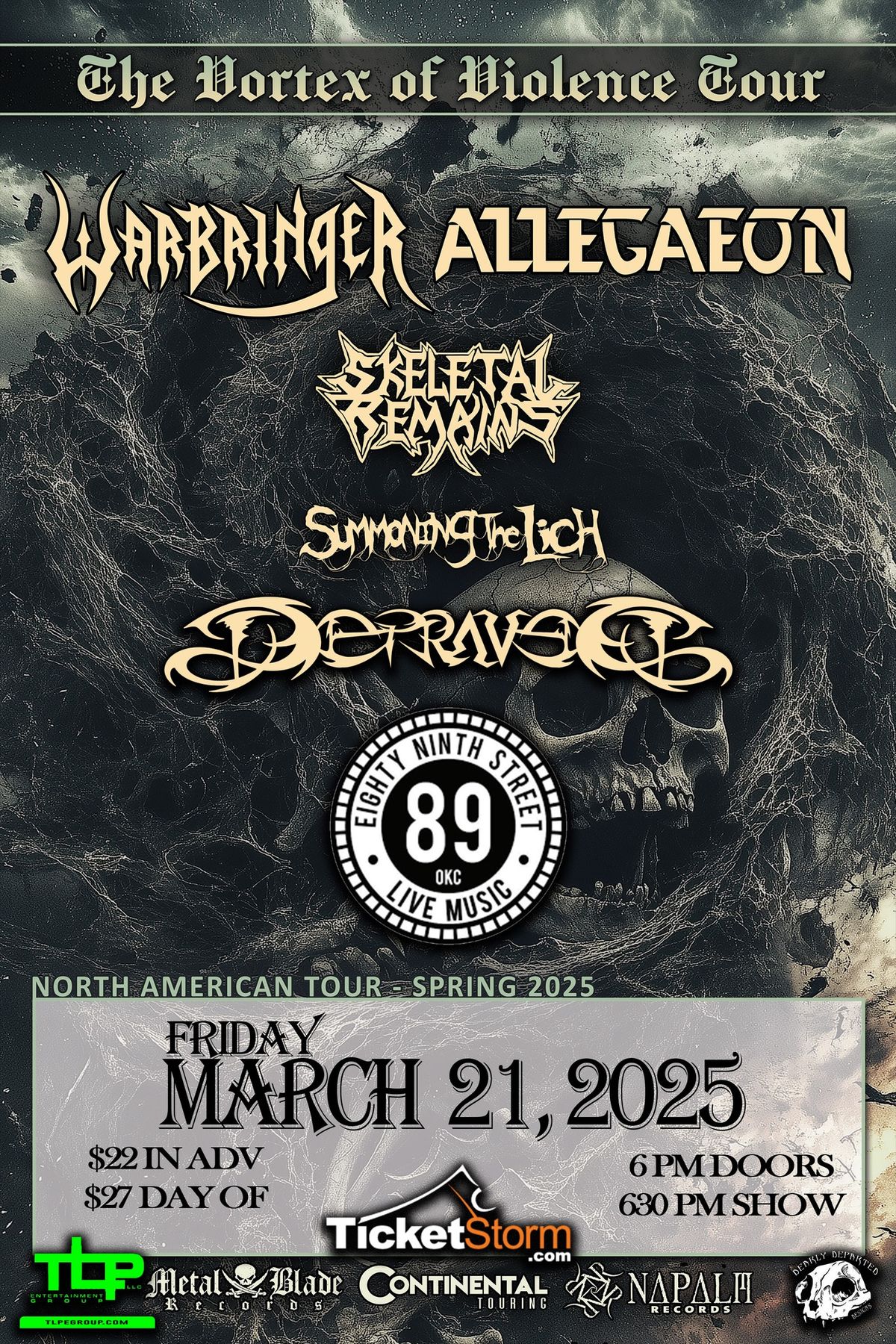 Warbringer & Allegaeon LIVE in OKC!