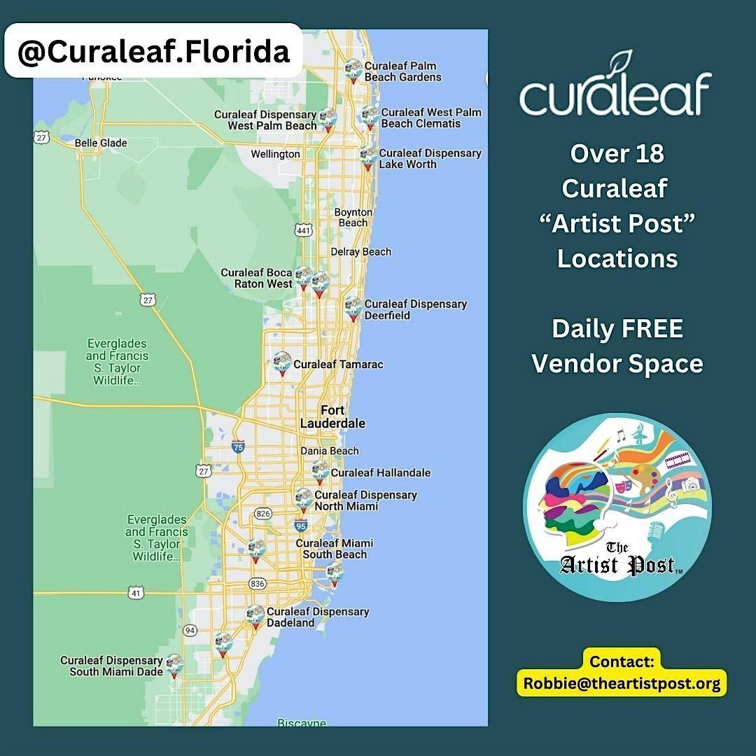 Curaleaf | Artist Post | FREE Daily Vendor Spots