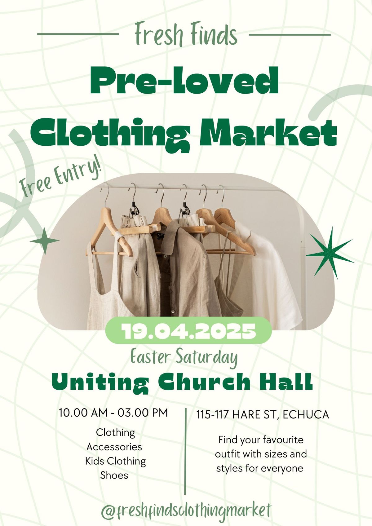 Fresh Finds Pre-Loved Clothing Market