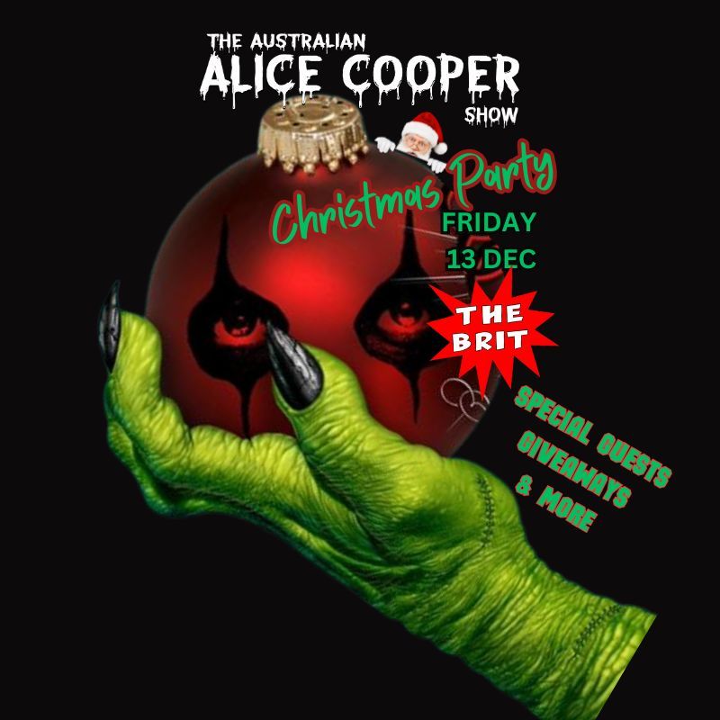 Australian Alice Cooper Christmas Show