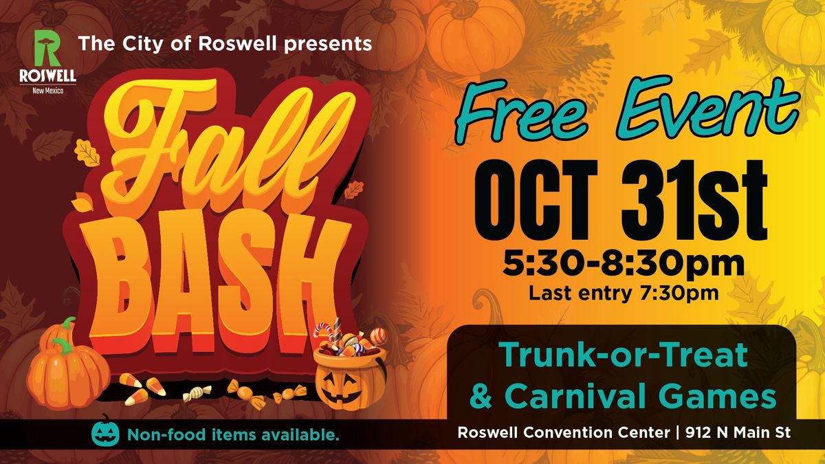 City of Roswell Fall Bash