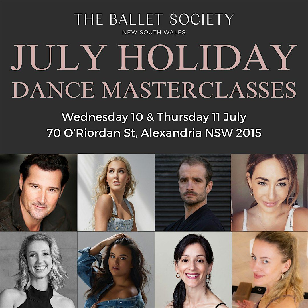 July Dance Masterclasses