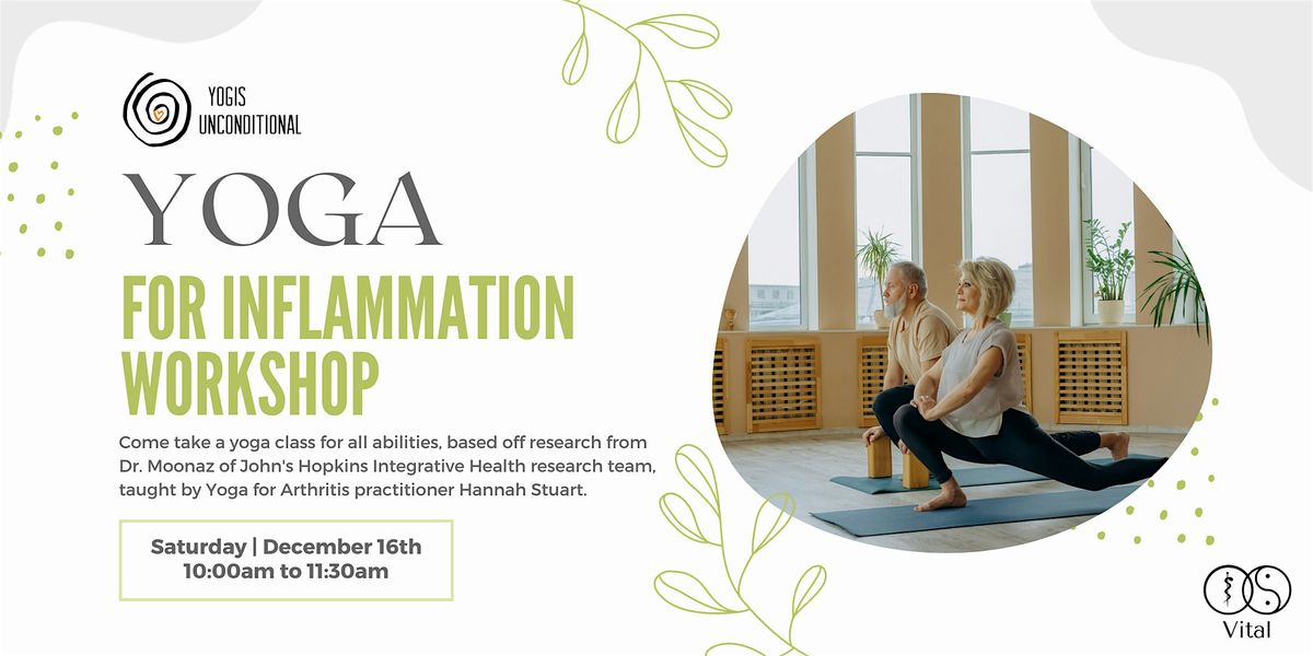 Yoga for Inflammation Workshop