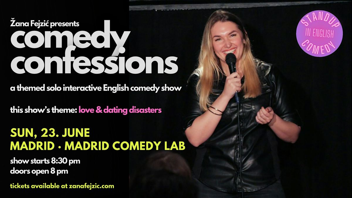 Comedy Confessions: An Interactive English Comedy Show (Madrid)