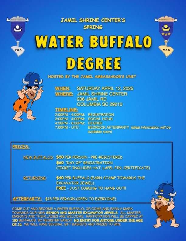 Water Buffalo Degree