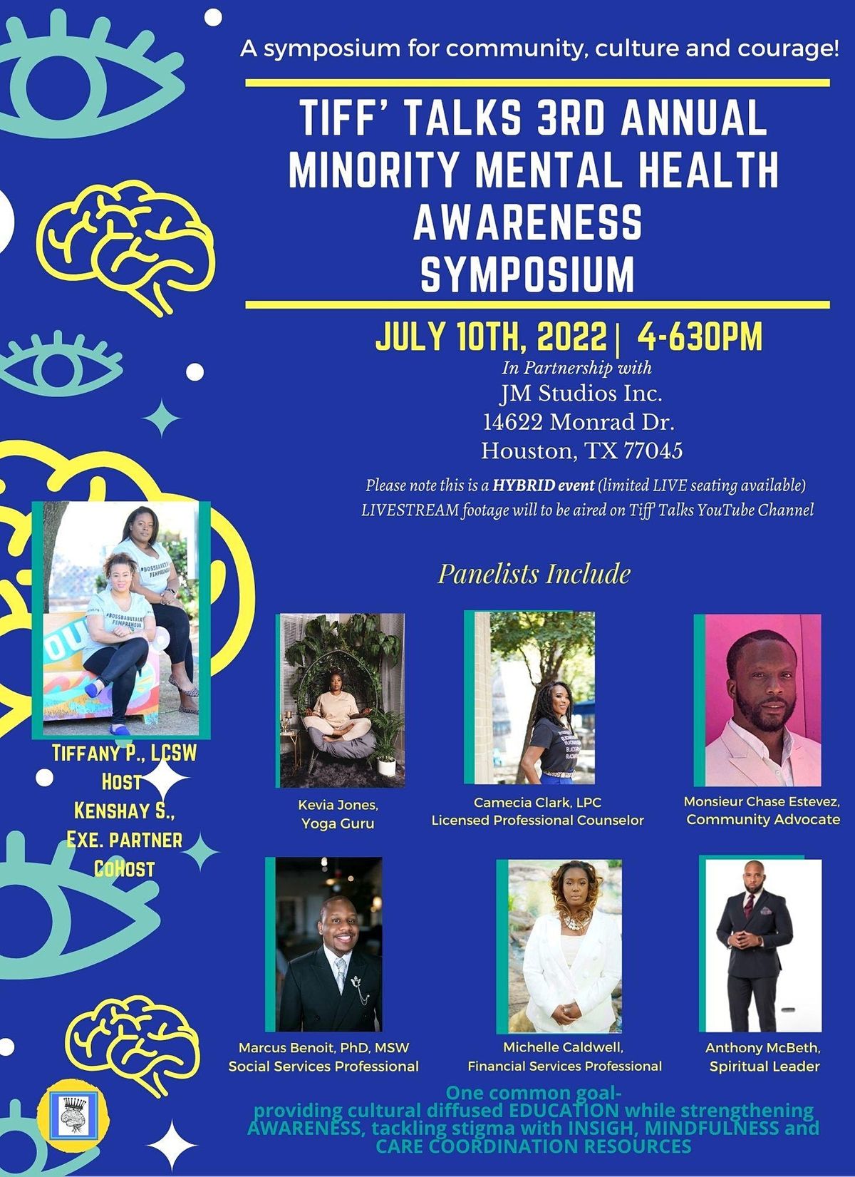 JayKC Marketing Tiff' Talks THIRD ANNUAL Minority Mental Health Symposium
