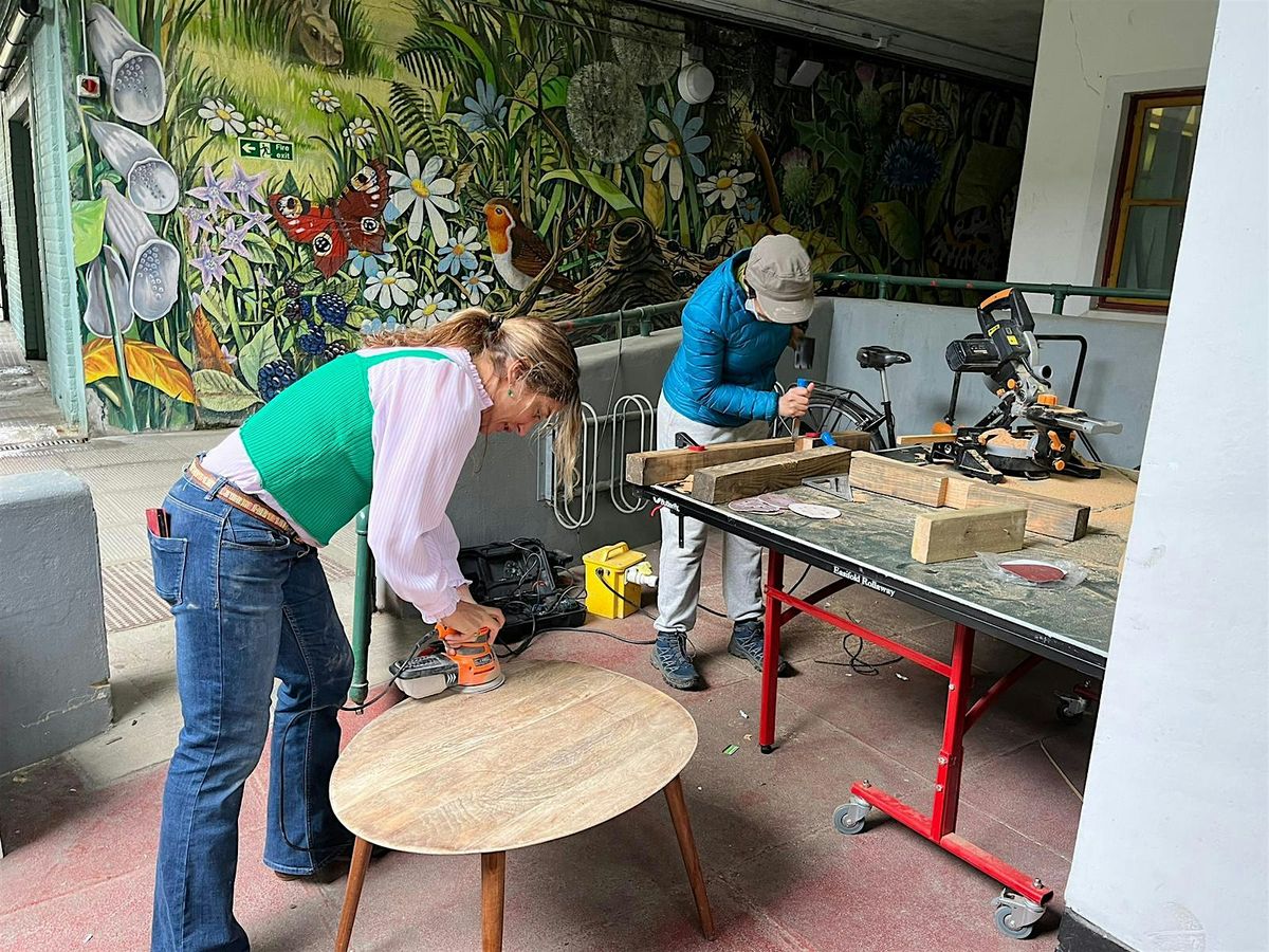 Upcycling at Girdlestone Community Centre with Archway Upcycling Group