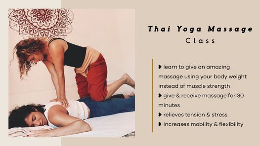 Thai Yoga Massage Class