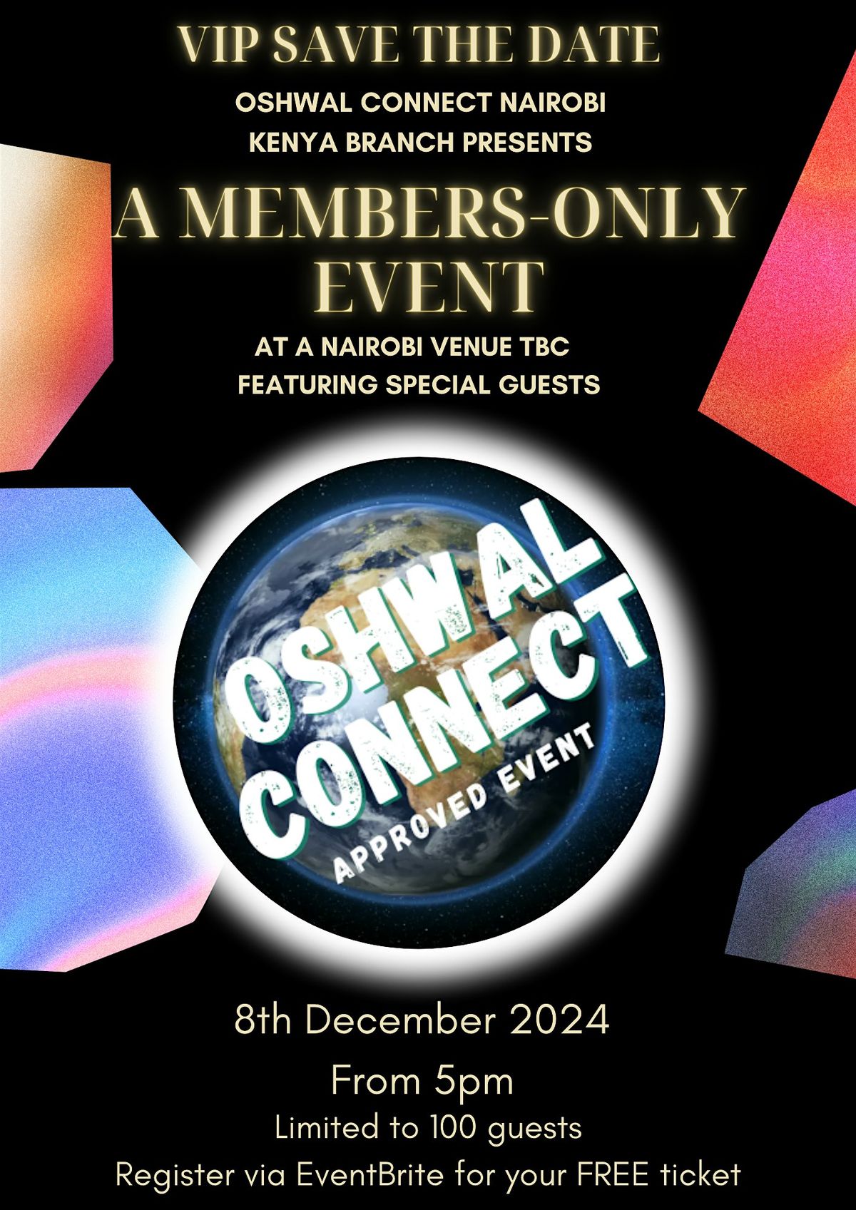 Oshwal Connect Nairobi VIP EVENT