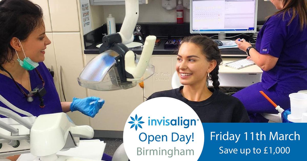 Invisalign Open Day Event Birmingham - Save Up to \u00a31,000